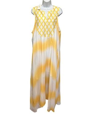 ORDER PLUS Maxi Dress Coverup Size 3X